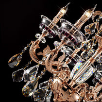 Maria Crystal Classic Chandelier 27" 6 Lights