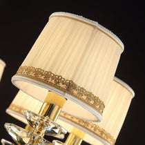 Maria Crystal Classic Chandelier 36" 10 Lights