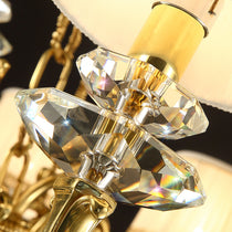 Maria Crystal Classic Chandelier 36" 10 Lights