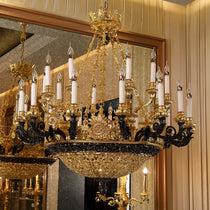 Maria Crystal Classic Chandelier 52"
