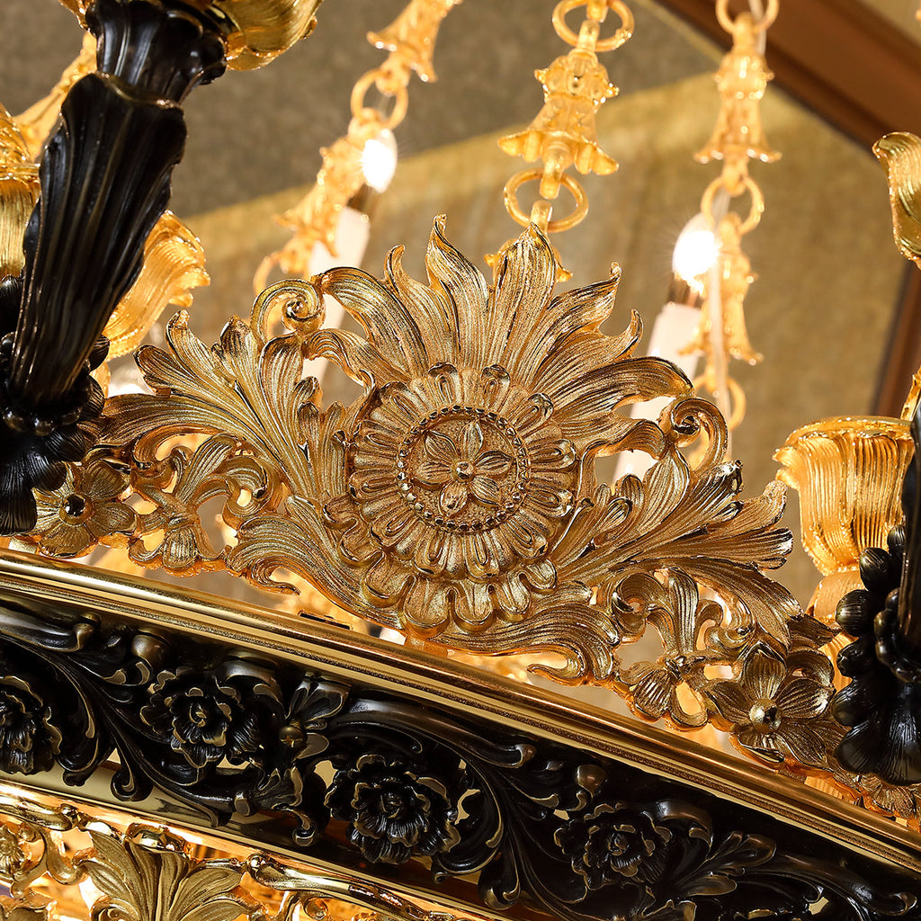 Maria Crystal Classic Chandelier 52"