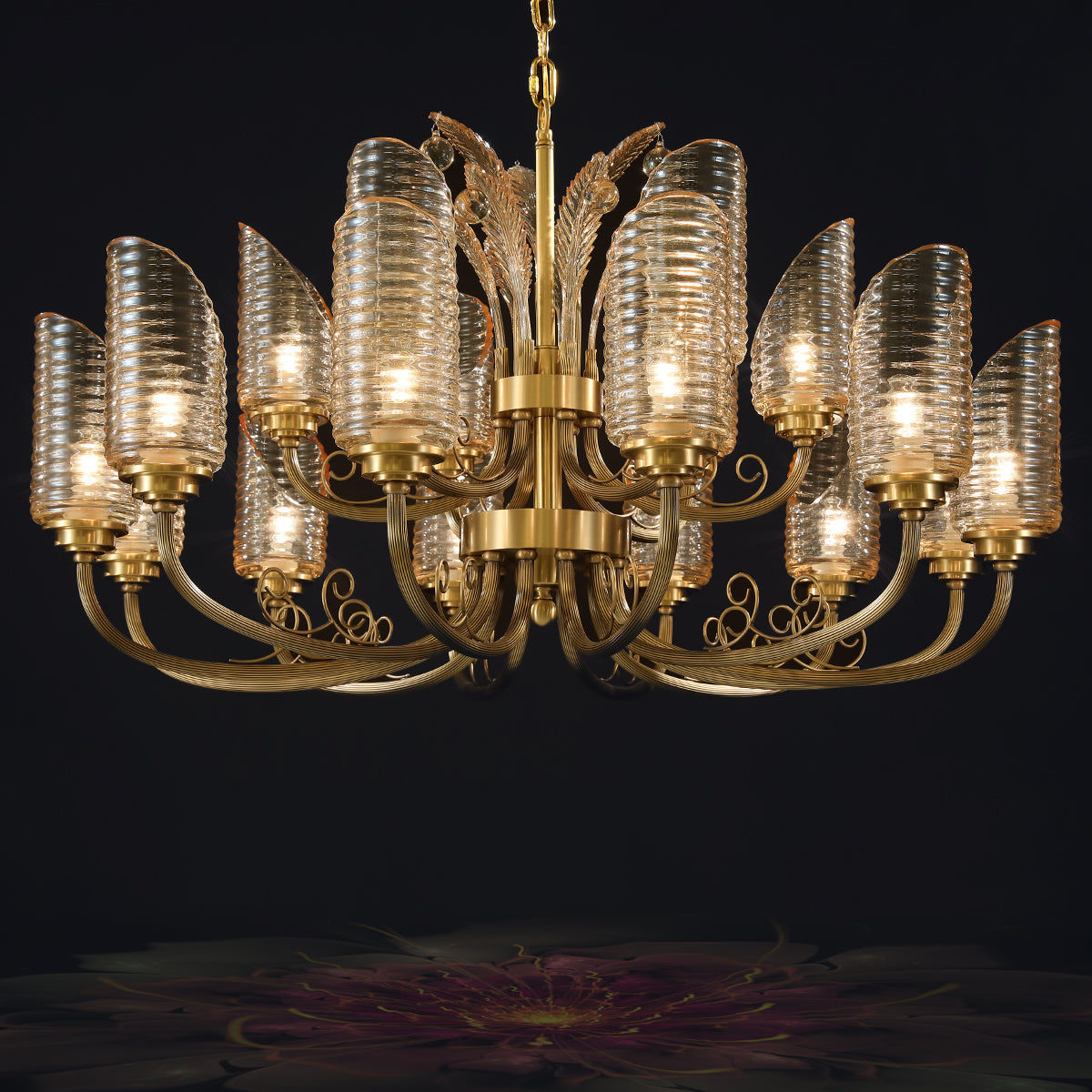 Maria Crystal Classic Chandelier 41"W Main image