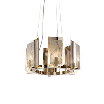Jessie Alabaster Round Chandelier