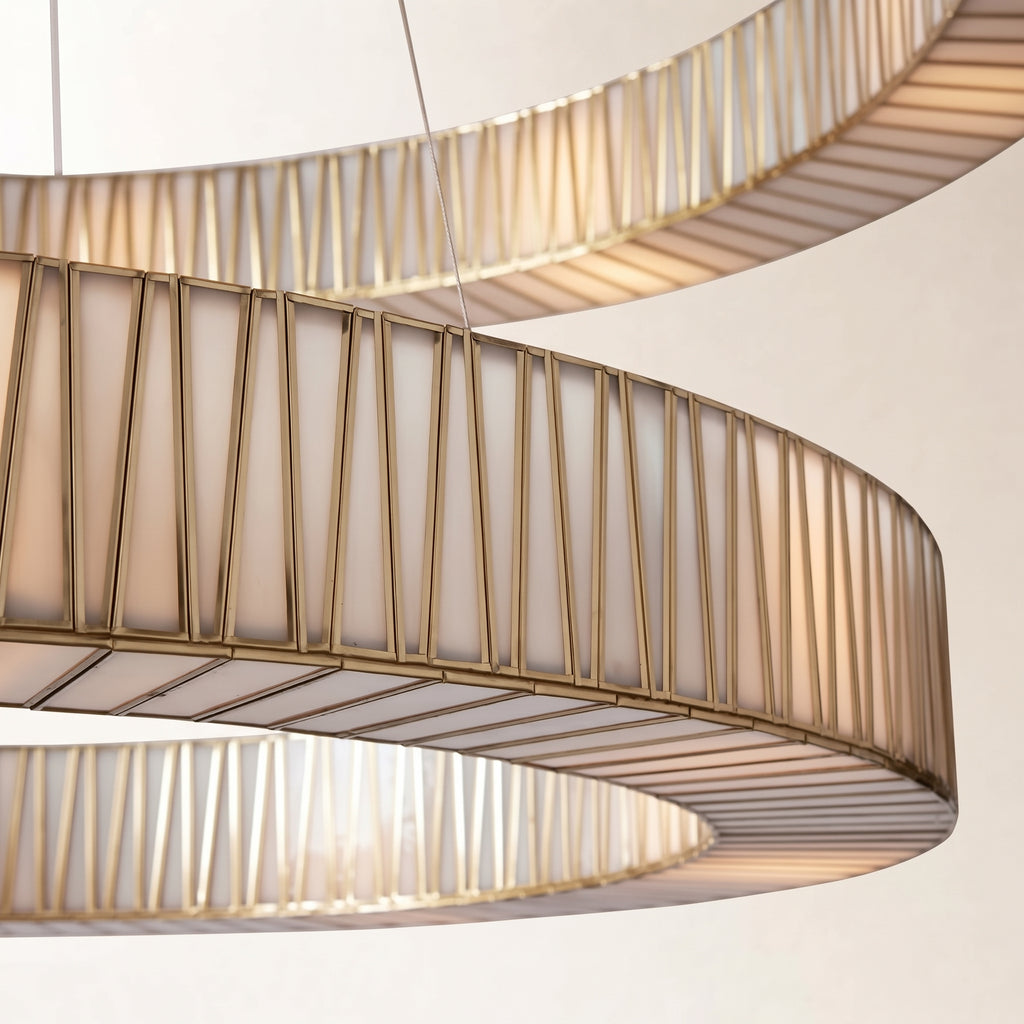 Jeunet 2-Tier Round Chandelier