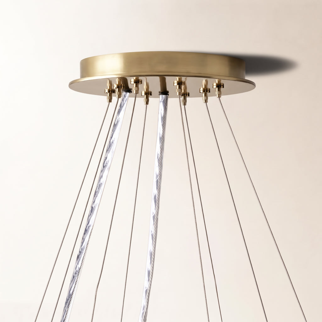 Jeunet 2-Tier Round Chandelier