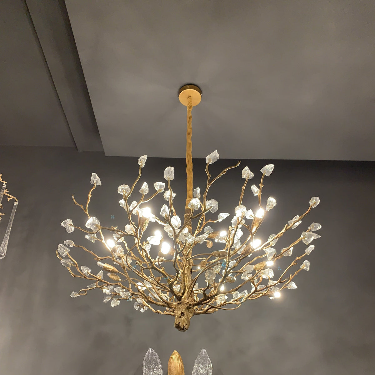 Gemstone Branch Chandelier with Artistic Design for Bedroom or Living Room Main image