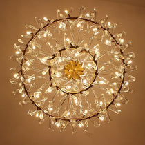 Kylia 2 Tier Ring Crystal Chandelier 60”