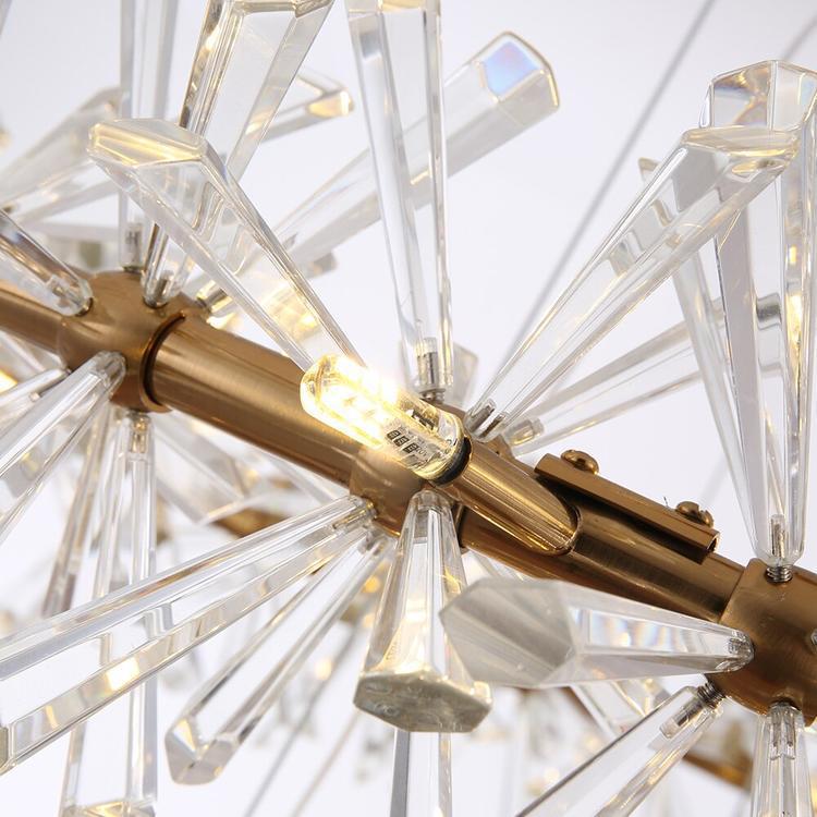 Kylia 2 Tier Ring Crystal Chandelier 60”
