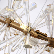 Kylia 2 Tier Ring Crystal Chandelier 60”