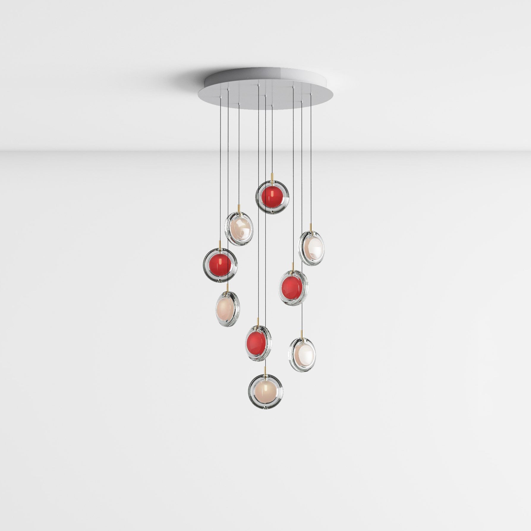 Lens Round Chandelier