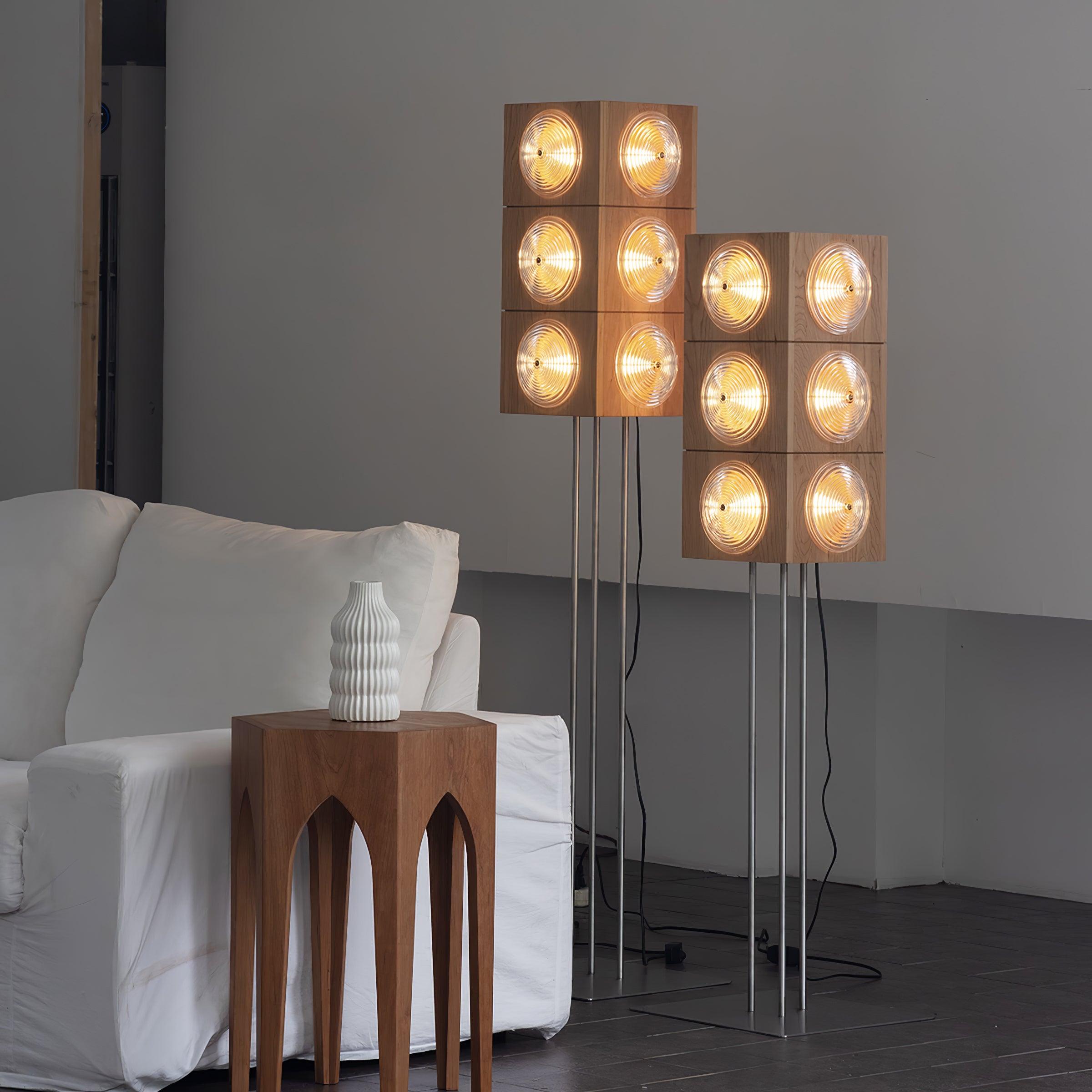 Cinematic Lightbox Camera Floor Lamp Secondary image
