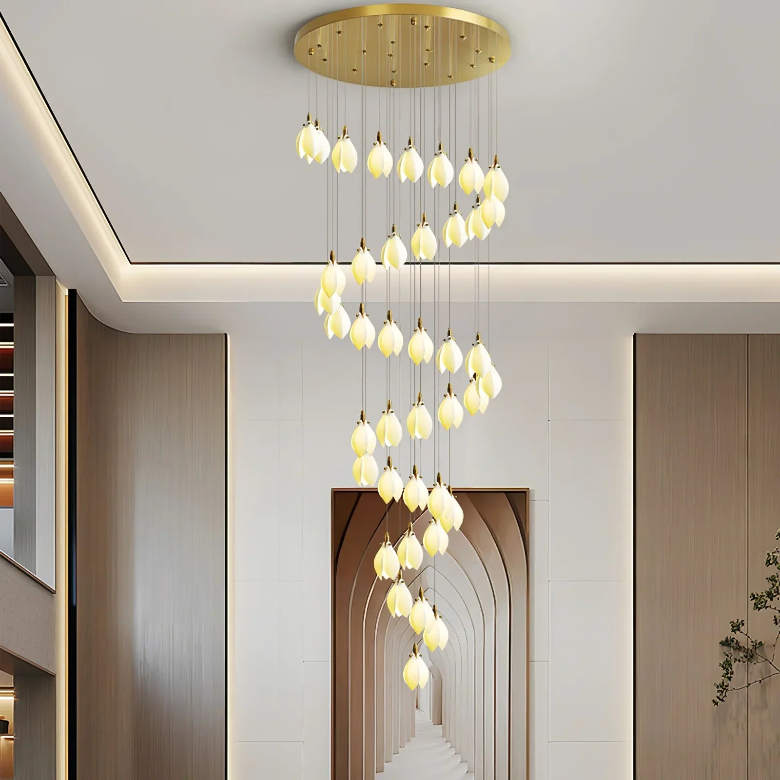 Lilium Drop Chandelier