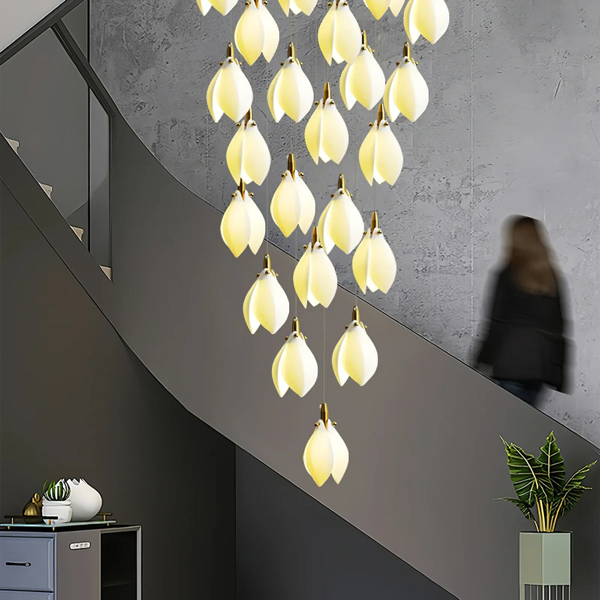 Lilium Drop Chandelier