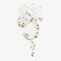 Linden Leaves Chandelier