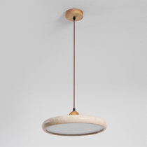 Lorea Travertine Stone Pendant Light - CasaraHouse