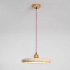 Lorea Travertine Stone Pendant Light - CasaraHouse