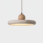 Lorea Travertine Stone Pendant Light - CasaraHouse