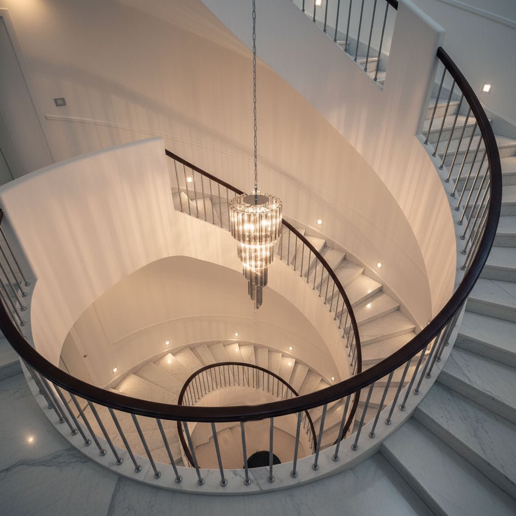 Dark Themed Cascading Rain Chandelier - CasaraHouse
