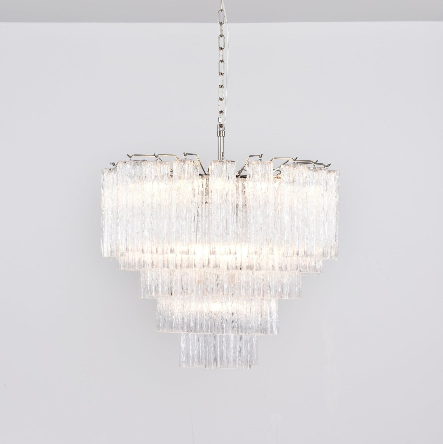 Elegant Lucente Murano Chandelier - CasaraHouse