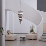 Dark Themed Cascading Rain Chandelier - CasaraHouse