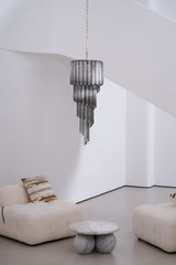 Dark Themed Cascading Rain Chandelier - CasaraHouse