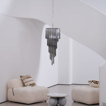 Dark Themed Cascading Rain Chandelier - CasaraHouse