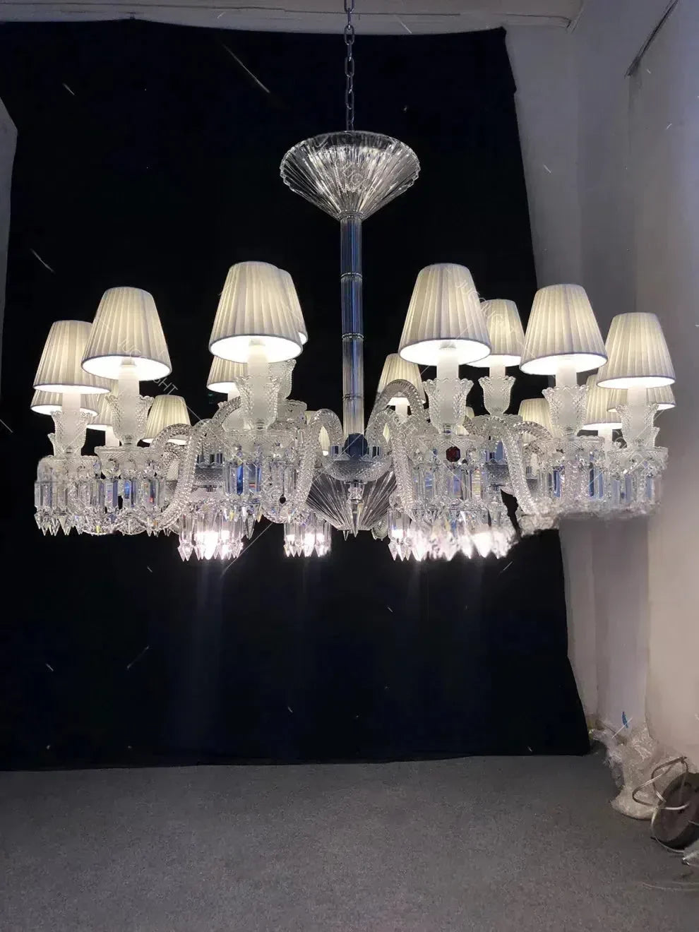 Auralite Classic Luxury Paris Crystal Chandelier