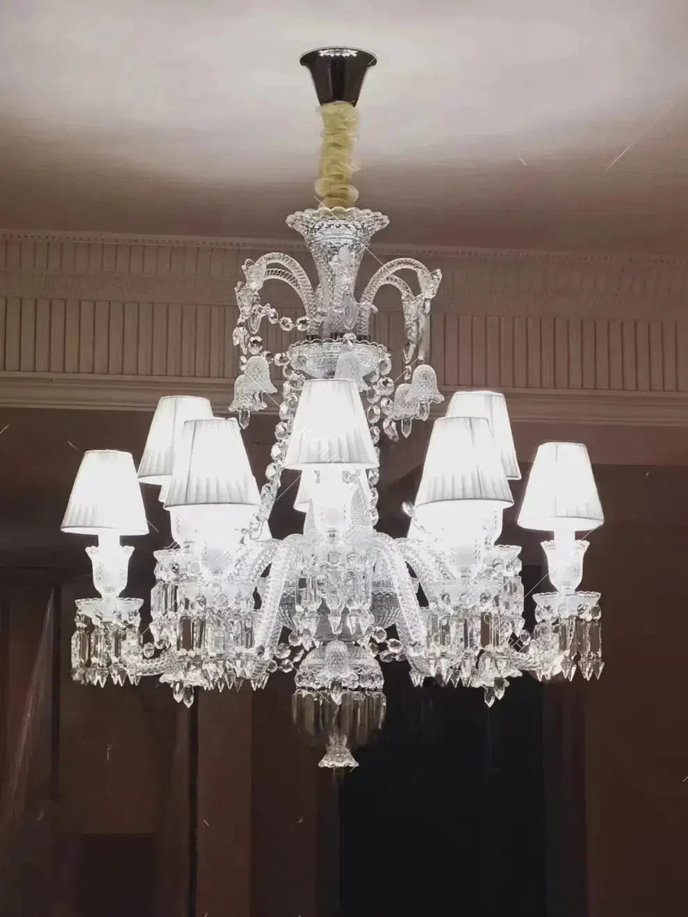 Auralite Classic Luxury Style Zenith Crystal Chandelier