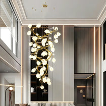 Lysandra Flower staircase chandelier