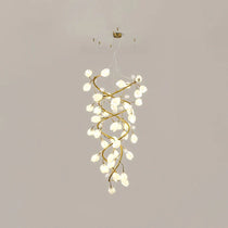 Lysandra Flower staircase chandelier