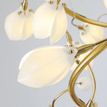 Lysandra Flower staircase chandelier