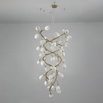 Lysandra Flower staircase chandelier