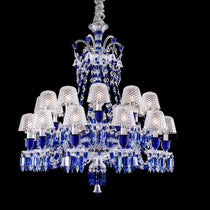 Bellarose Zenith Faunacrystopolis Blue Crystal Chandelier