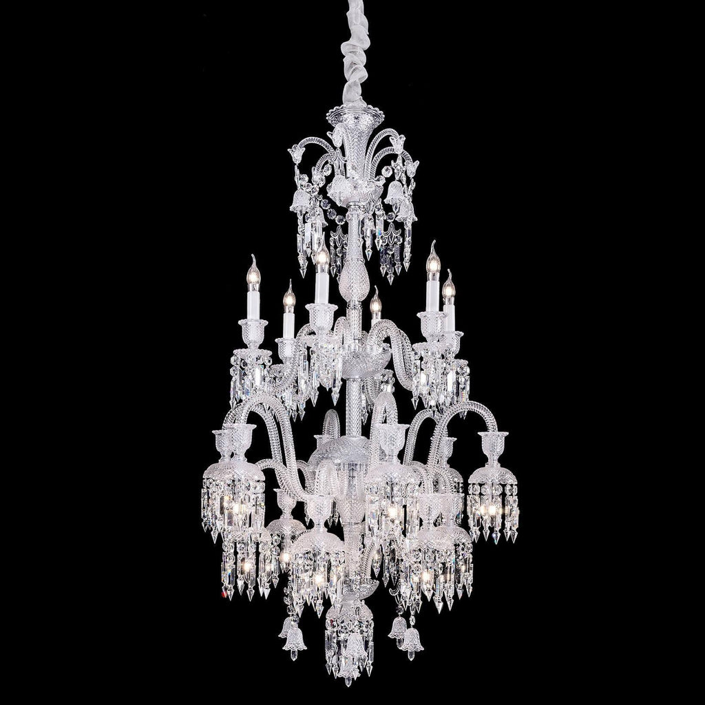 Auralite Classic Luxury Solstice Crystal Chandelier