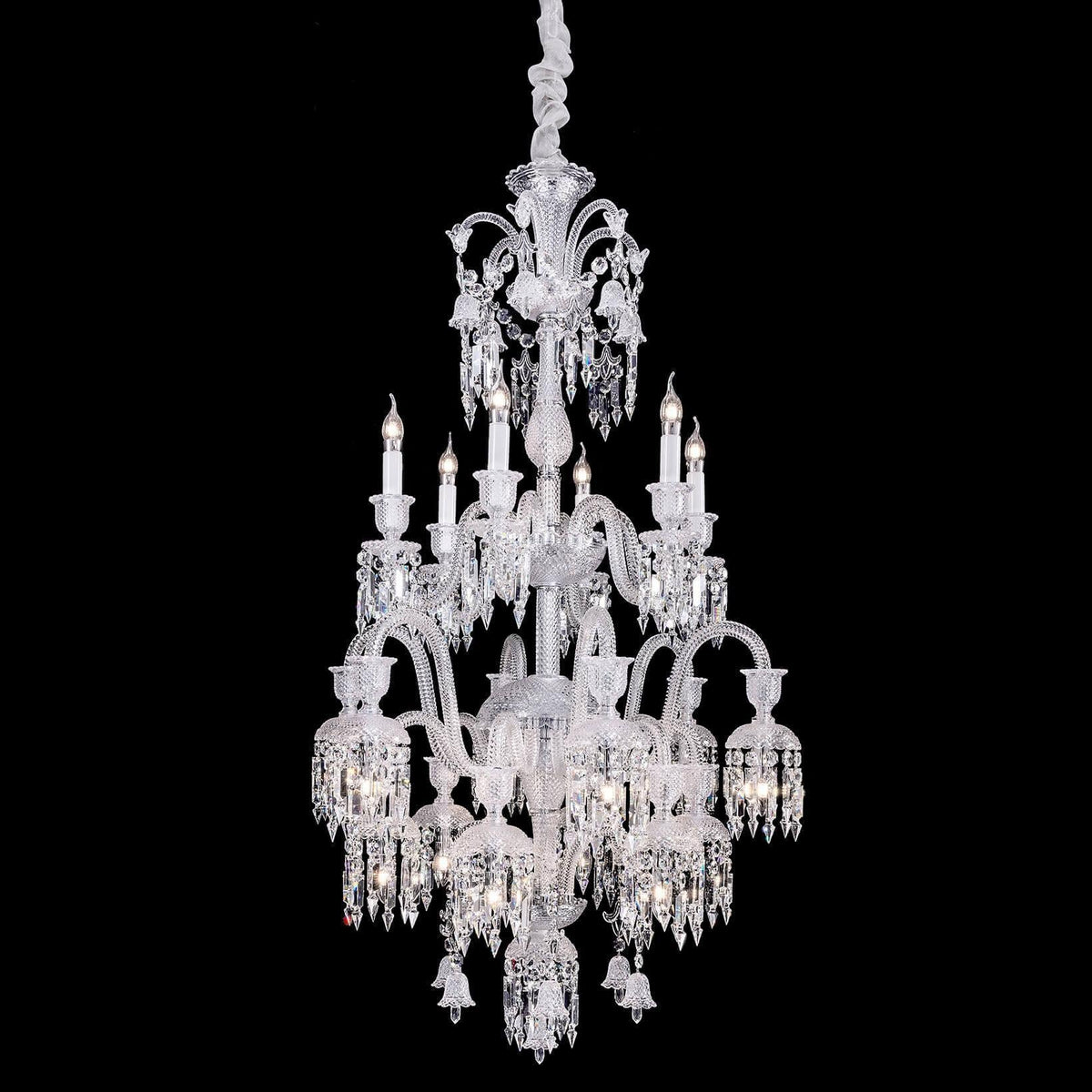 Auralite Classic Luxury Solstice Crystal Chandelier