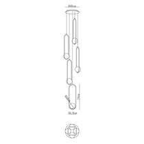 Mila Combination Chandelier