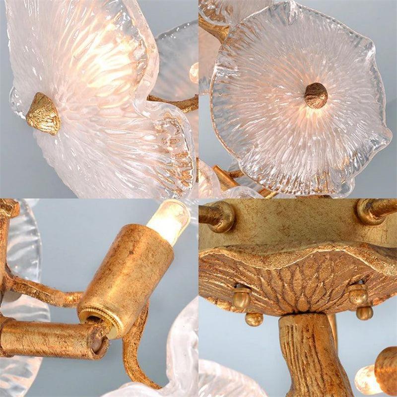 Modern Luxury Branch Chandelier For Staircase