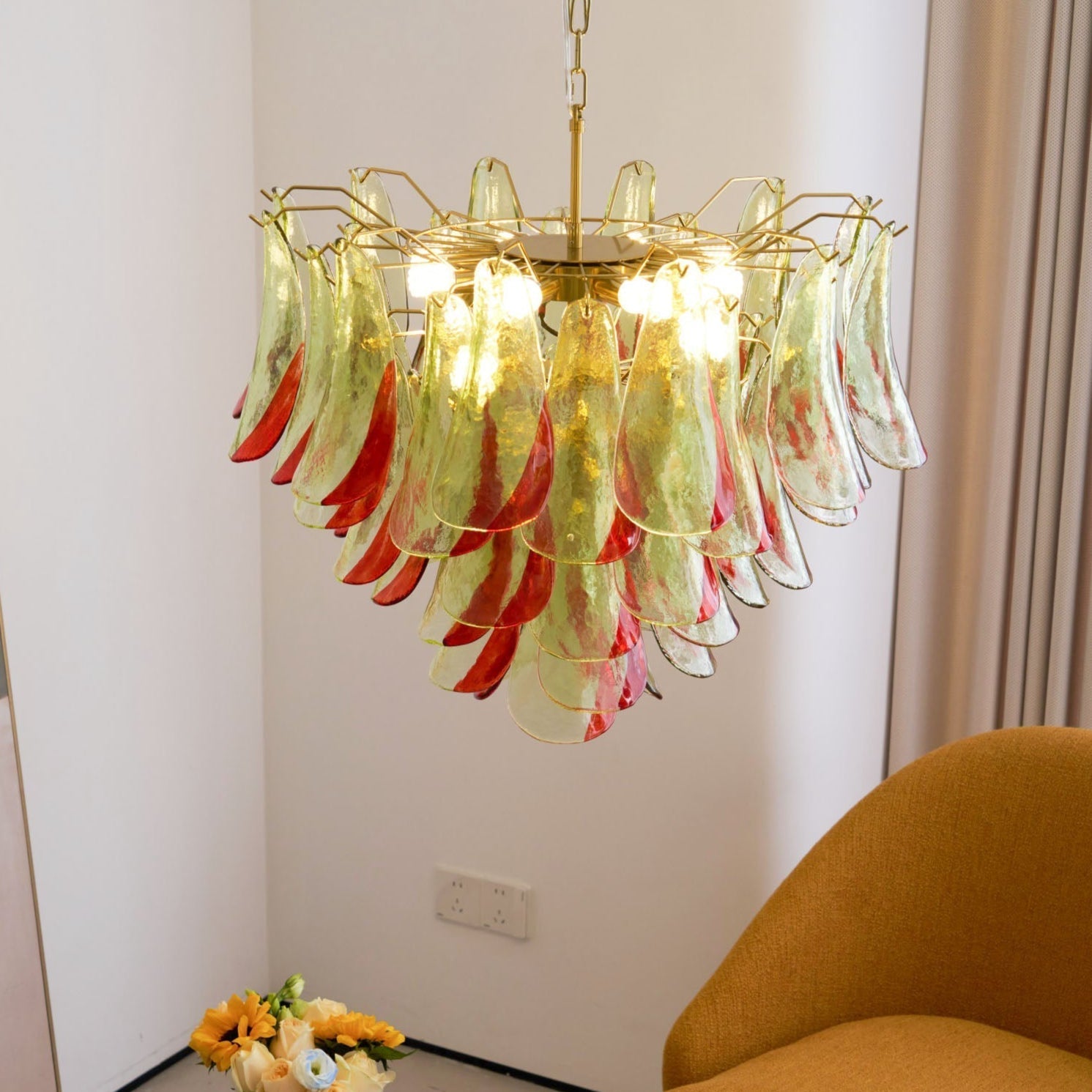 Marielle Murano Glass Chandelier