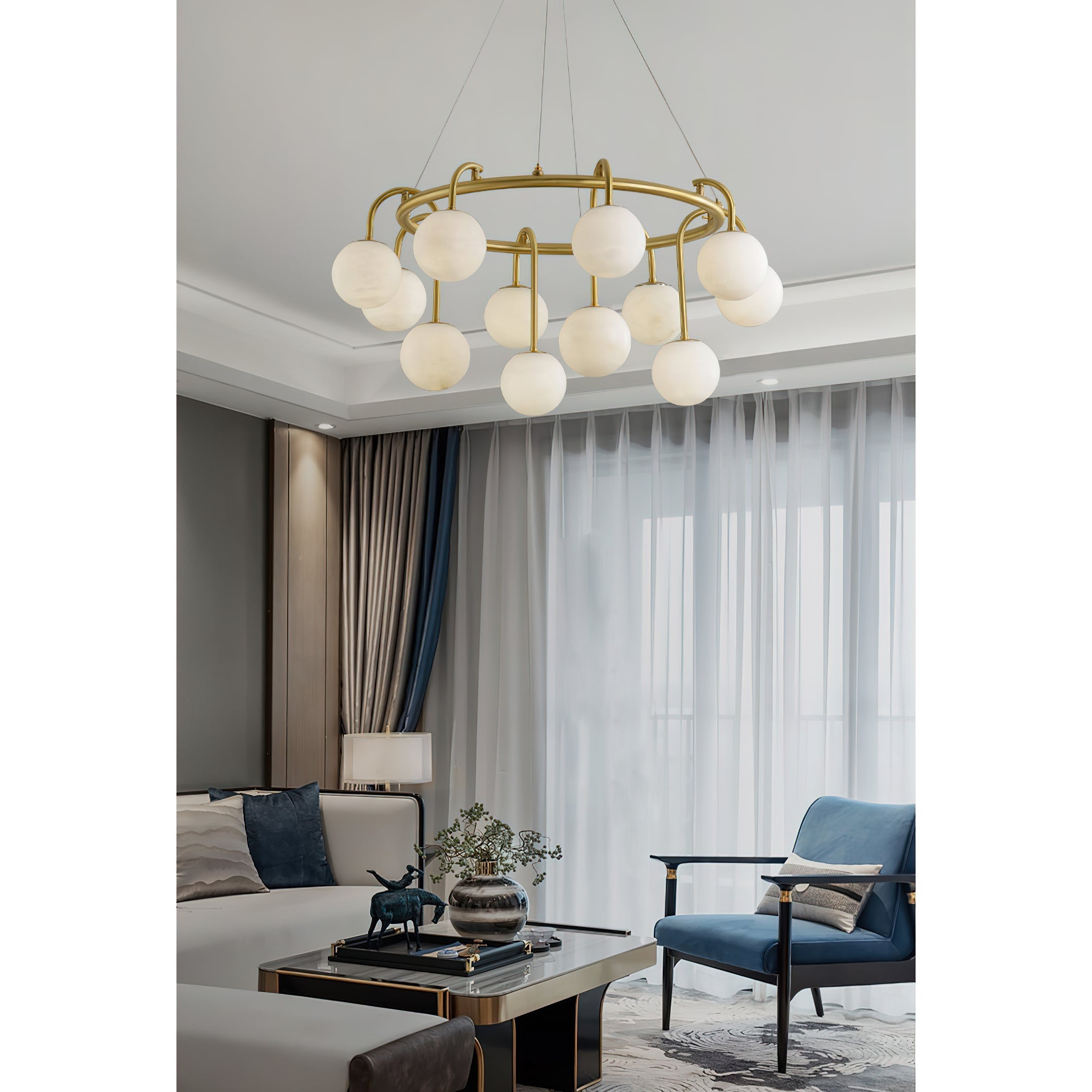 Maytoni Alabaster Chandelier