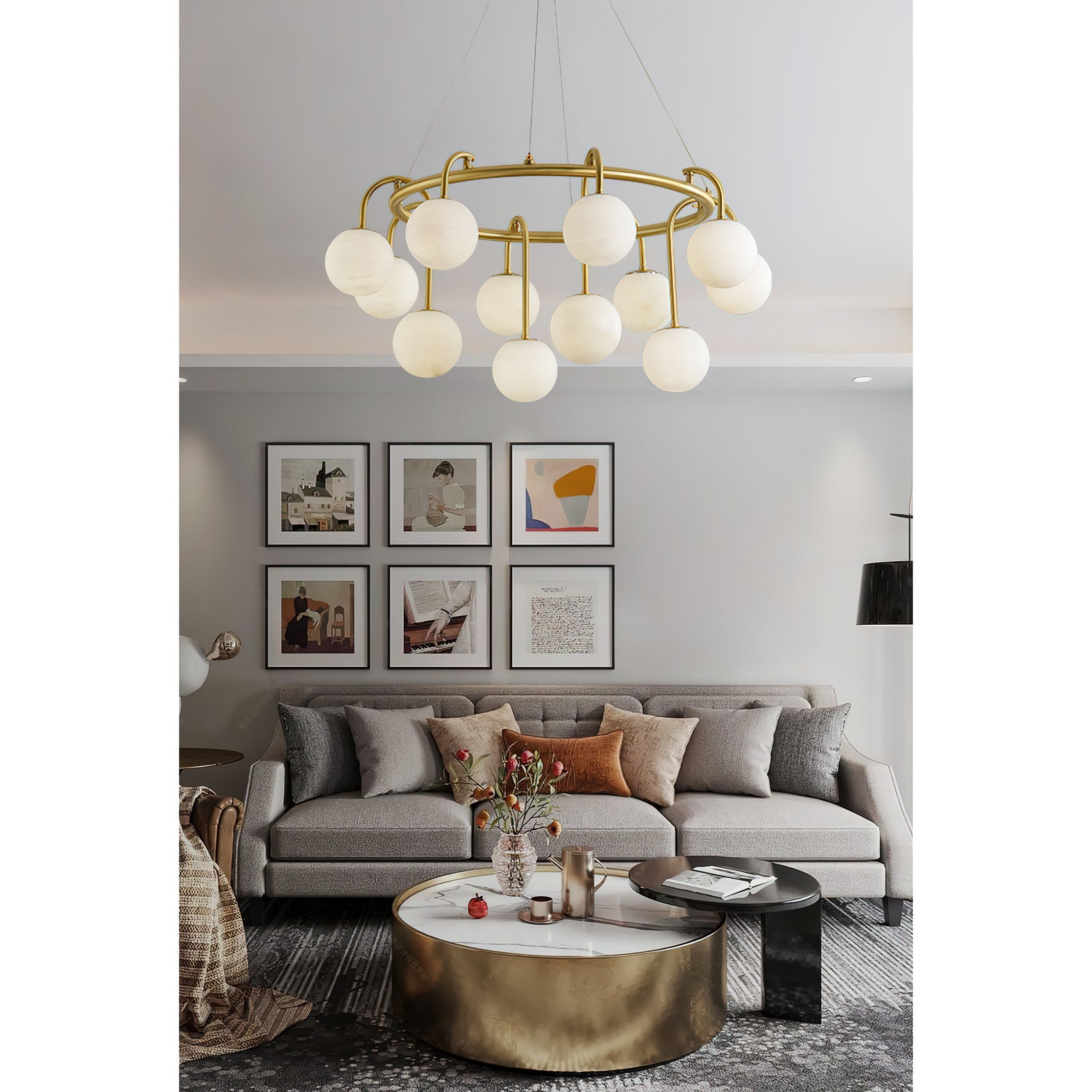 Maytoni Alabaster Chandelier