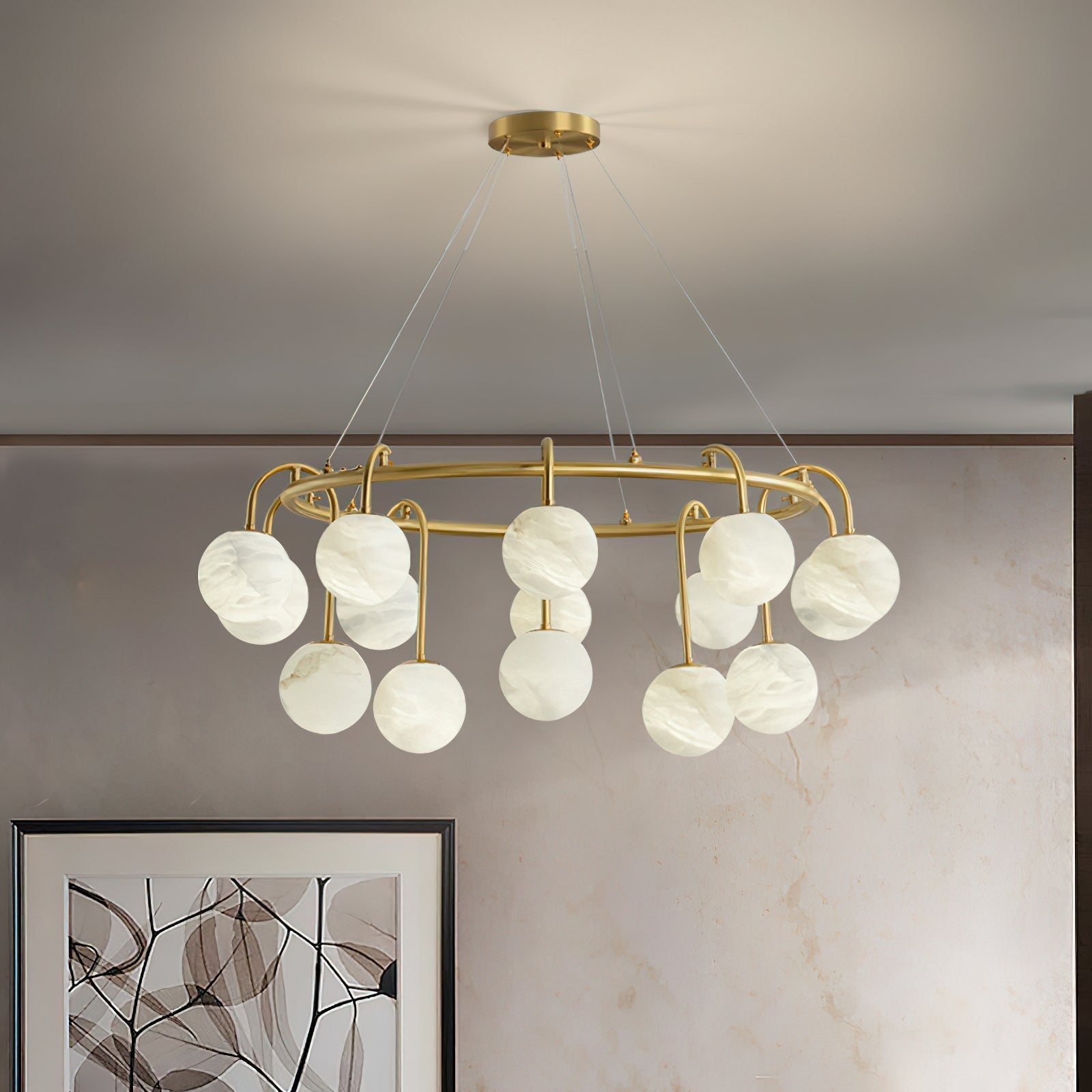 Maytoni Alabaster Chandelier