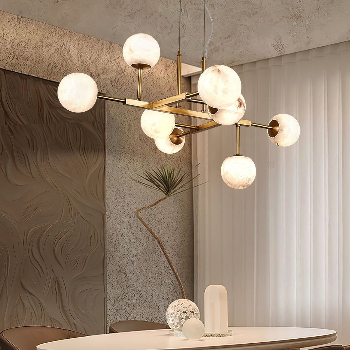 Maytoni Alabaster Chandelier Main image