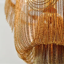 Hikari Metal Chain Chandelier