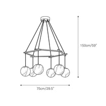 Miira Alabaster Chandelier