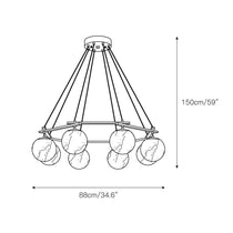 Miira Alabaster Chandelier