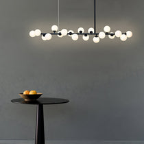 Linear Balls Chandelier