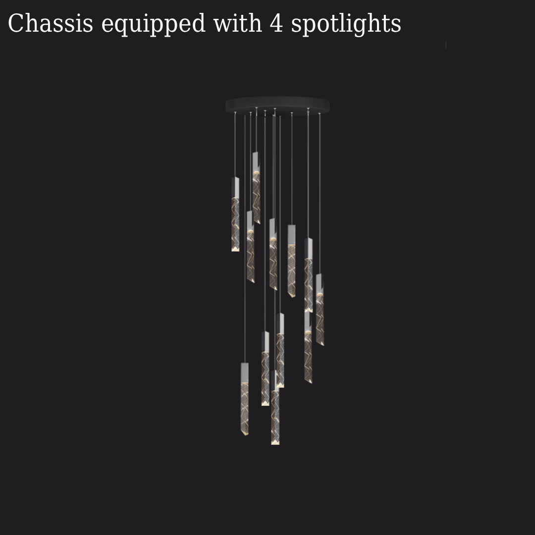 Modern Art Crystal Chandelier