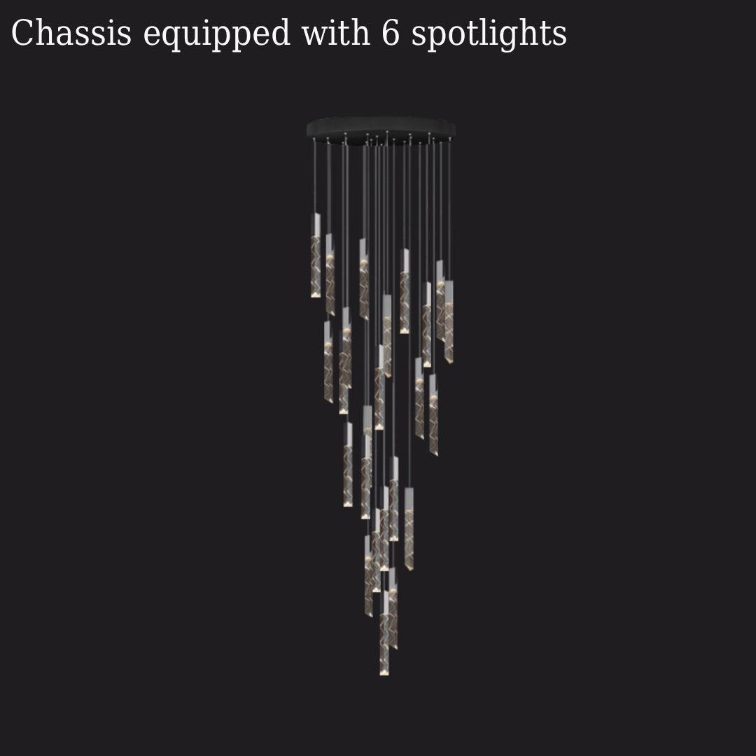 Modern Art Crystal Chandelier