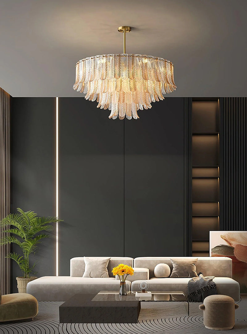 Modern Luxury Murano Glass Chandelier