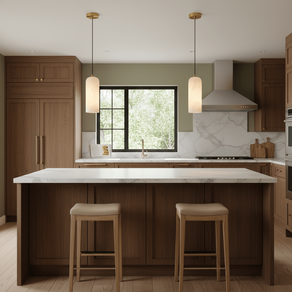 Montira Alabaster Dome Pendant Lamp - CasaraHouse